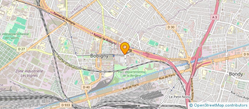 localisation de l'entreprise MADAME ASTRID NEVOT à BOBIGNY