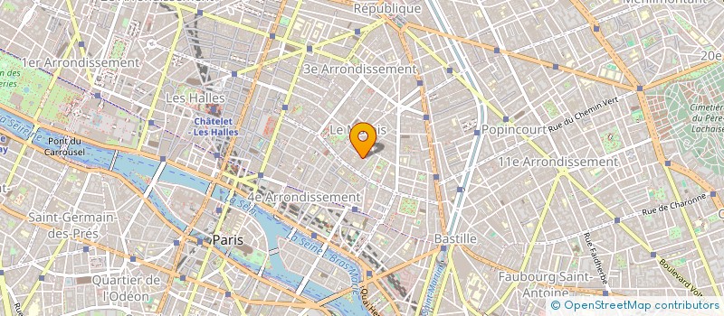 localisation de l'entreprise MADAME ASTRID NOIZAT  PARIS