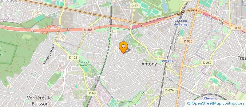 localisation de l'entreprise MADAME ASTRID OHMAK à ANTONY