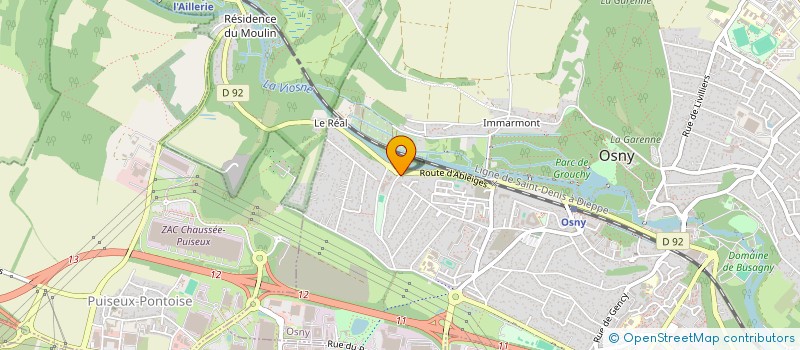 localisation de l'entreprise MADAME ASTRID PASQUIER  OSNY