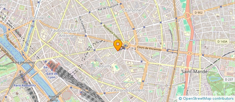 localisation de l'entreprise MADAME ASTRID PERRIN  PARIS