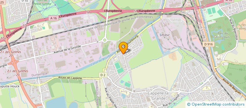 localisation de l'entreprise MADAME ASTRID PETA  CAPPELLE-LA-GRANDE