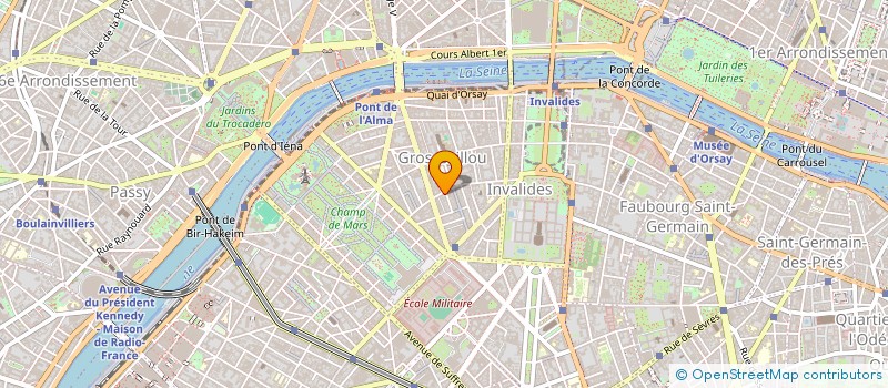 localisation de l'entreprise MADAME ASTRID PLUCHET à PARIS