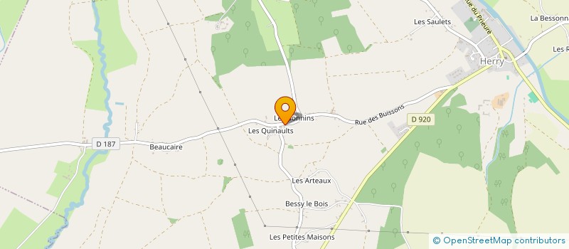 localisation de l'entreprise MADAME ASTRID PODEVIN à SAINT-ANDELAIN