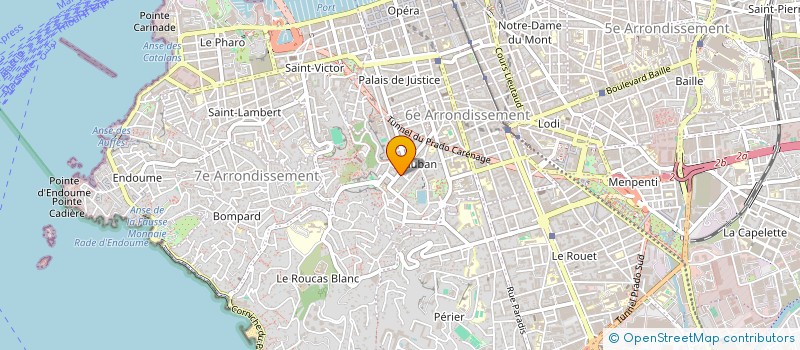 localisation de l'entreprise MADAME ASTRID POULEUR à MARSEILLE