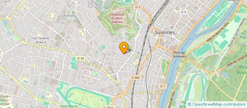 localisation de l'entreprise MADAME ASTRID QUENUM  SURESNES