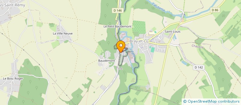 localisation de l'entreprise MADAME ASTRID RADIGUET à BRAY-ET-LU