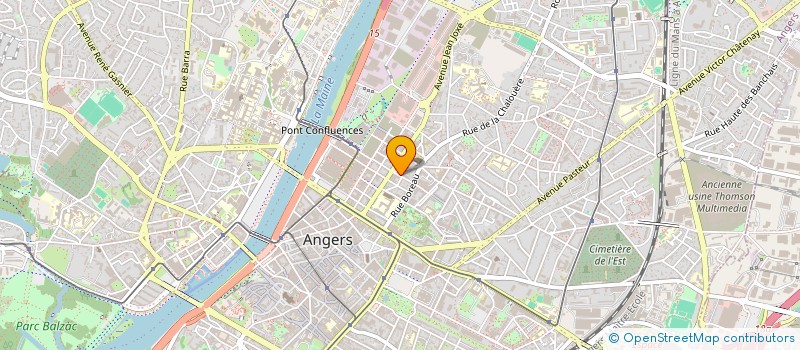 localisation de l'entreprise MADAME ASTRID RAKOZY à ANGERS