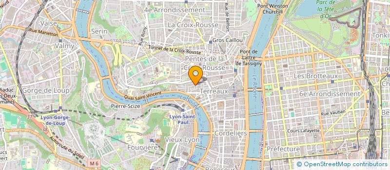 localisation de l'entreprise MADAME ASTRID ROLIN à LYON