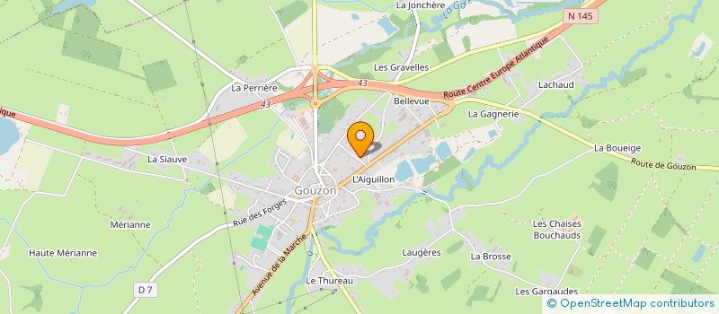 localisation de l'entreprise MADAME ASTRID RUTON  GOUZON