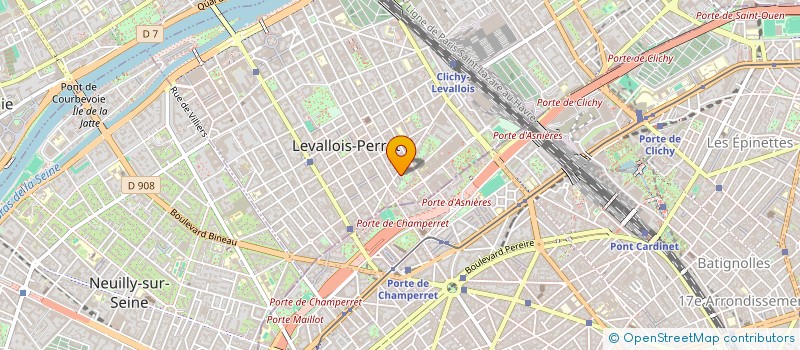 localisation de l'entreprise MADAME ASTRID SMEERS à LEVALLOIS-PERRET