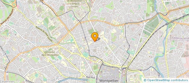 localisation de l'entreprise MADAME ASTRID STEFFAN à MONTPELLIER