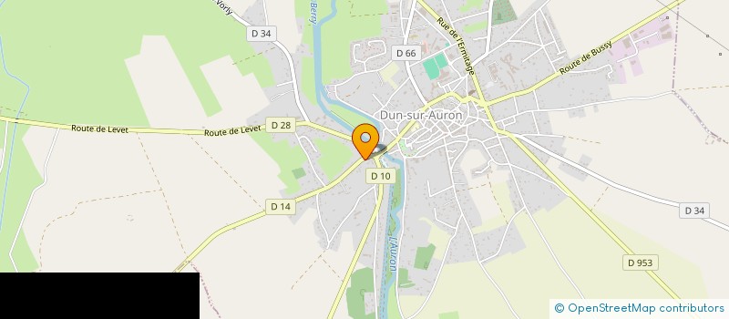 localisation de l'entreprise MADAME ASTRID SURNOM  DUN-SUR-AURON