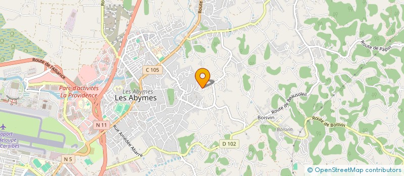 localisation de l'entreprise MADAME ASTRID TARDIF à LES ABYMES