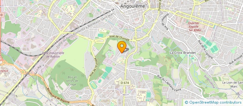 localisation de l'entreprise MADAME ASTRID TARRUELLA à ANGOULEME