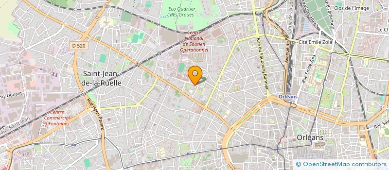 localisation de l'entreprise MADAME ASTRID TINSEAU à ORLEANS