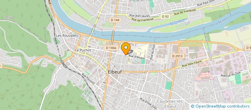 localisation de l'entreprise MADAME ASTRID TOULLEC à ELBEUF