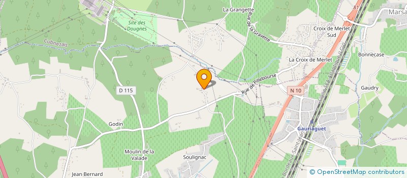 localisation de l'entreprise MADAME ASTRID TOURNIER à CAVIGNAC