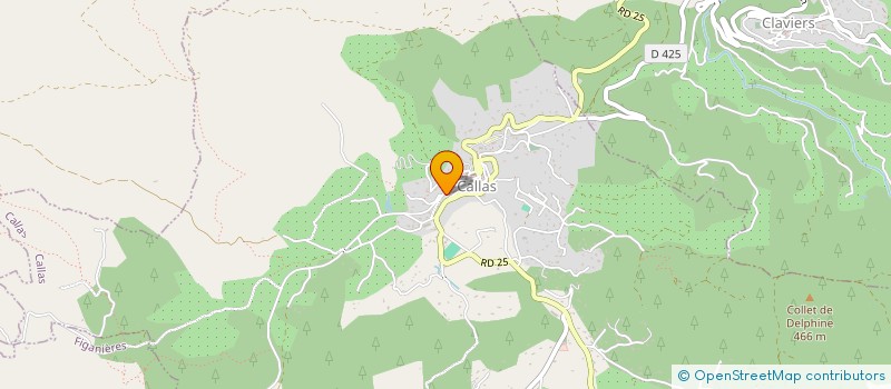 localisation de l'entreprise MADAME ASTRID ULRIKSSON  CALLAS