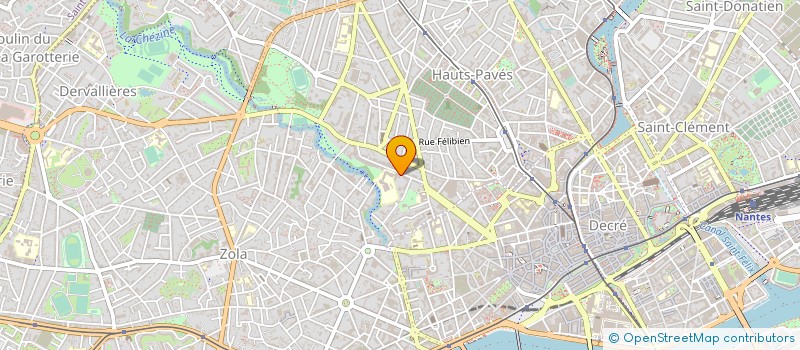 localisation de l'entreprise MADAME ASTRID VAN GOETHEM  NANTES