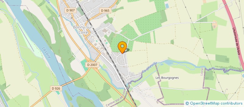localisation de l'entreprise MADAME ASTRID VIGOUROUX à BONNY-SUR-LOIRE