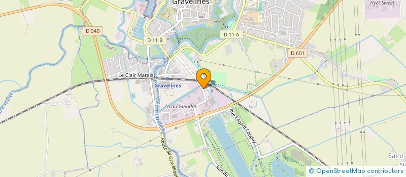 localisation de l'entreprise MADAME ASTRID WADOUX à GRAVELINES
