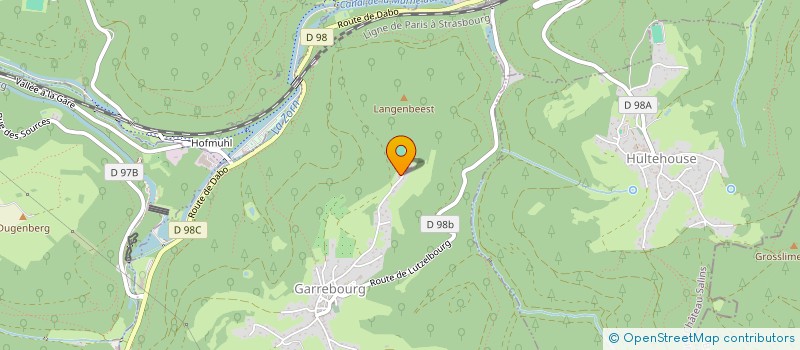 localisation de l'entreprise MADAME ASTRID WEBER  GARREBOURG