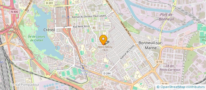 localisation de l'entreprise MADAME ASTRID WINKLER à CRETEIL
