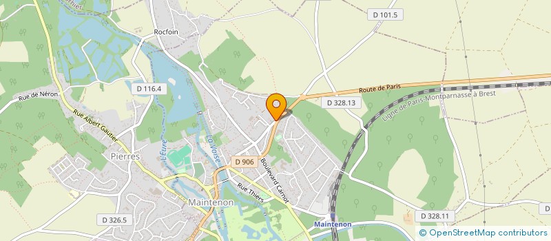 localisation de l'entreprise MADAME ASTRIDE DJUIKOM TAGNE à MAINTENON