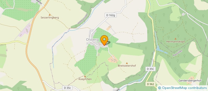 localisation de l'entreprise MADAME ASTRIDE DURRENBERGER  BREIDENBACH