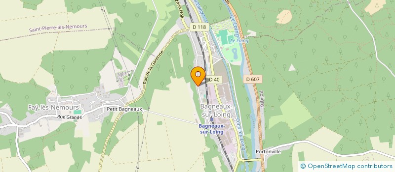 localisation de l'entreprise MADAME ASTRIDE SCHENAL  BAGNEAUX-SUR-LOING