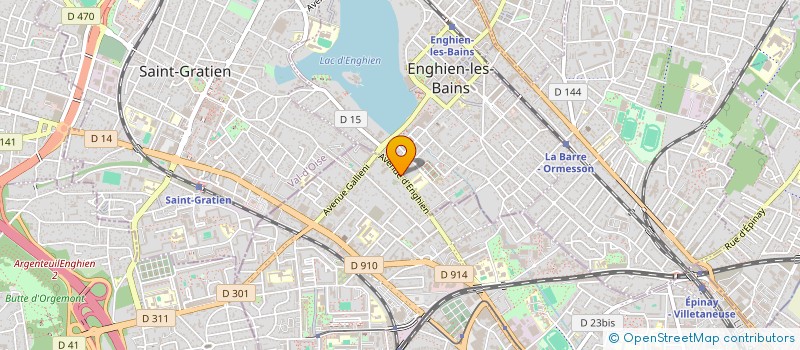 localisation de l'entreprise MADAME ASTRIG TAVAKILIAN  ENGHIEN-LES-BAINS