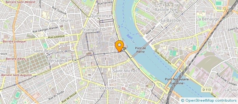 localisation de l'entreprise MADAME ASTUTI BRIARD  BORDEAUX