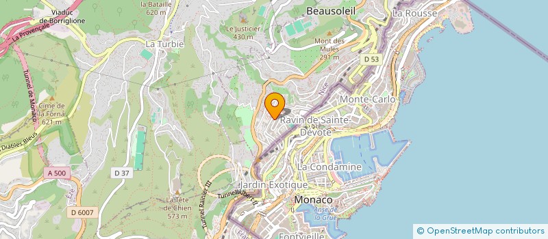 localisation de l'entreprise MADAME ASUKA UHARA  BEAUSOLEIL