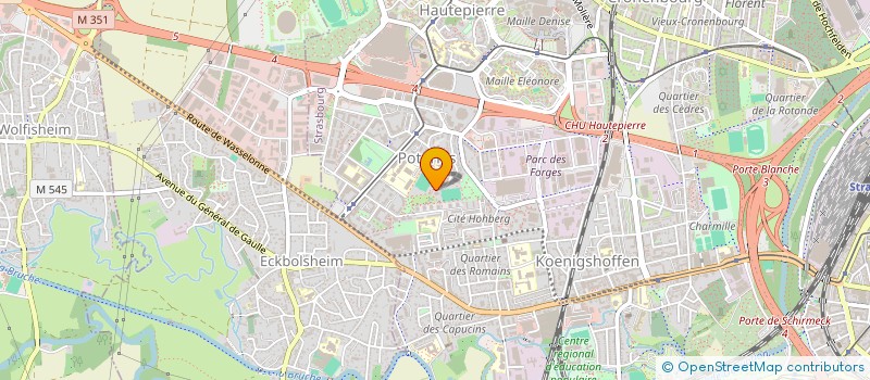 localisation de l'entreprise MADAME ASWAN BULALE XUSEEN à STRASBOURG