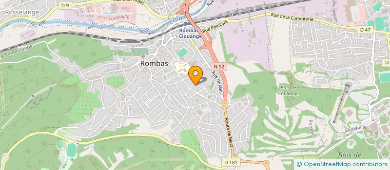 localisation de l'entreprise MADAME ASYA CELIK  ROMBAS