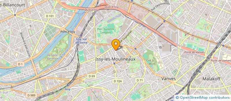localisation de l'entreprise MADAME ASYA DENIZ à ISSY-LES-MOULINEAUX