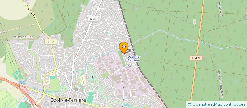 localisation de l'entreprise MADAME ASYA MOHAMMED-SBAA  OZOIR-LA-FERRIERE