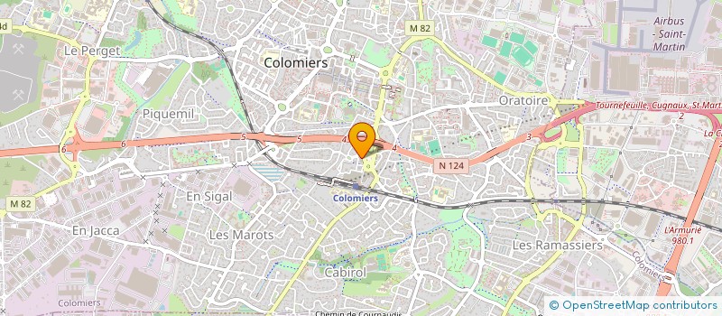 localisation de l'entreprise MADAME ATANASKA GOMA NIANGUI à COLOMIERS