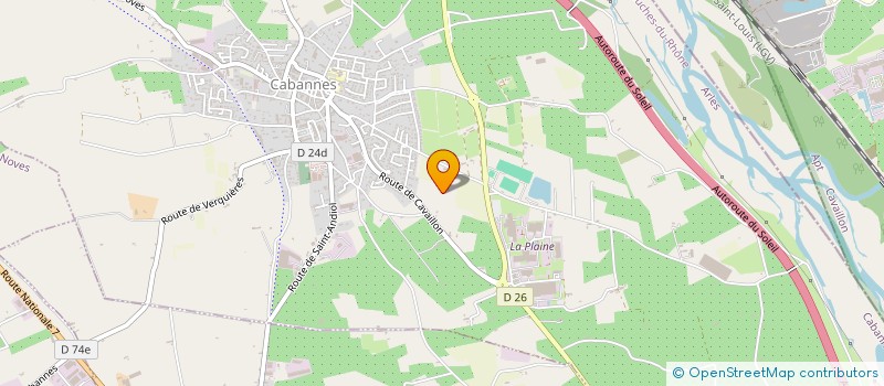 localisation de l'entreprise MADAME ATAV ROETS  CABANNES