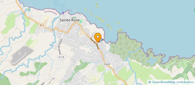 localisation de l'entreprise MADAME ATERCIE RICHEMOND  SAINTE-ROSE