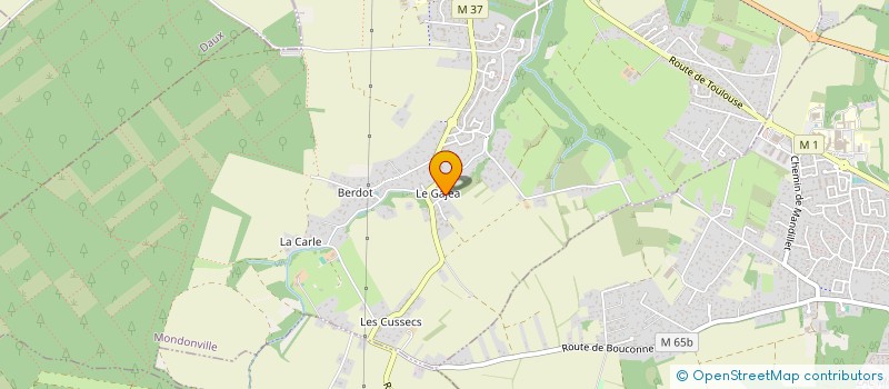 localisation de l'entreprise MADAME ATHENA GEORGAKELOS  MONDONVILLE