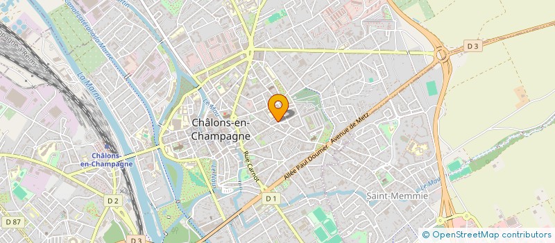 localisation de l'entreprise MADAME ATHENAIS CHARBONNIER  CHALONS-EN-CHAMPAGNE