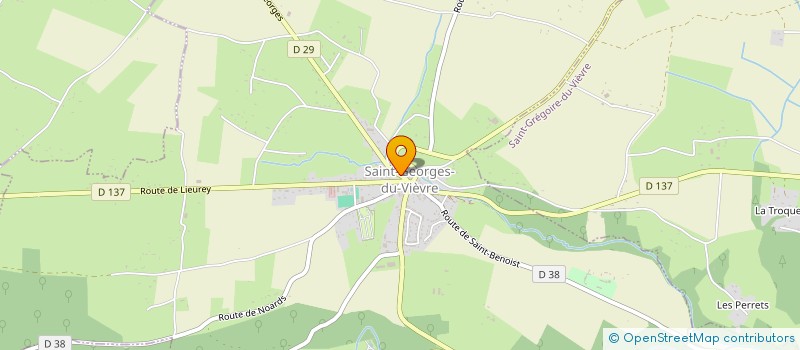 localisation de l'entreprise MADAME ATHENAIS CHRETIEN à SAINT-GEORGES-DU-VIEVRE