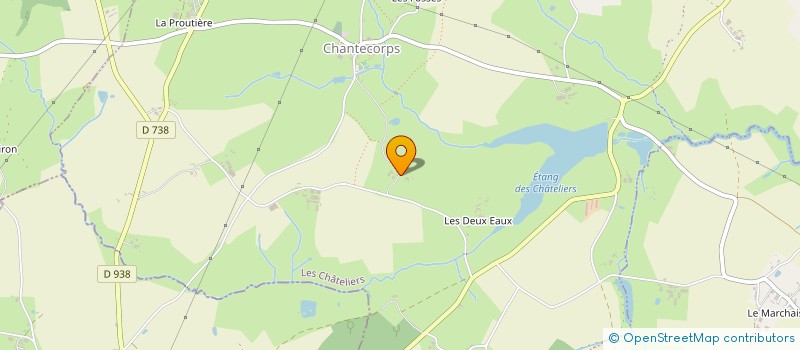 localisation de l'entreprise MADAME ATHENAIS CLOUET  LES CHATELIERS