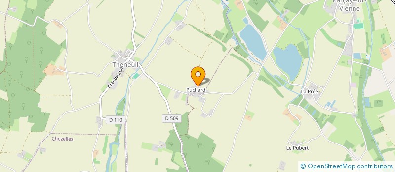 localisation de l'entreprise MADAME ATHENAIS FILLIEULE  THENEUIL