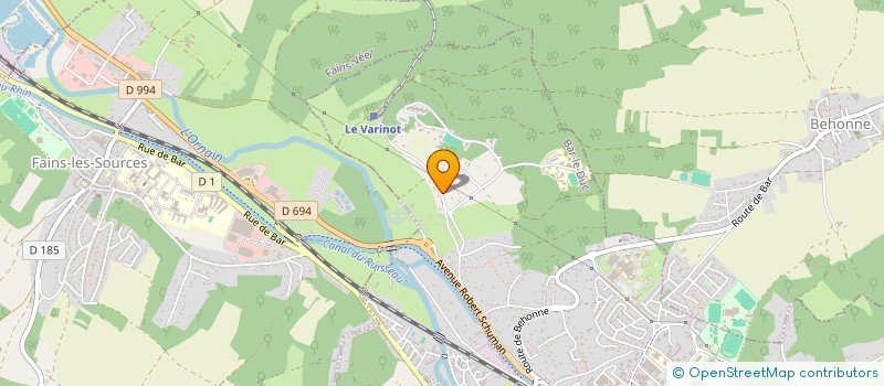 localisation de l'entreprise MADAME ATHENAIS HUMBERT  BAR-LE-DUC