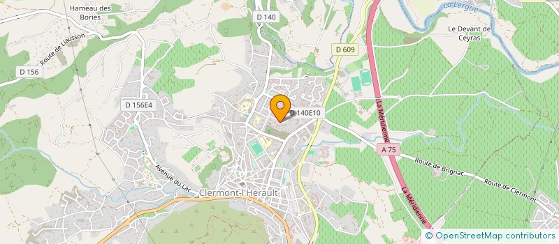 localisation de l'entreprise MADAME ATHENAIS MARMIN  CLERMONT-L'HERAULT