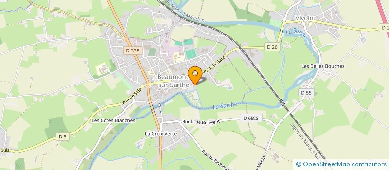 localisation de l'entreprise MADAME ATHENAIS POMAREDE  SAINT-CHRISTOPHE-DU-JAMBET