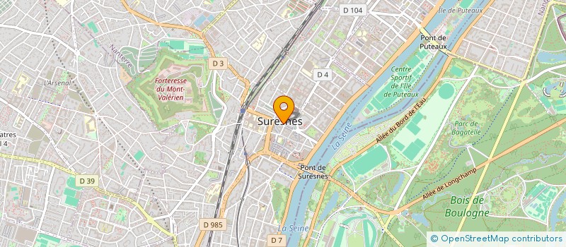 localisation de l'entreprise MADAME ATHINA DE VOGEL à SURESNES